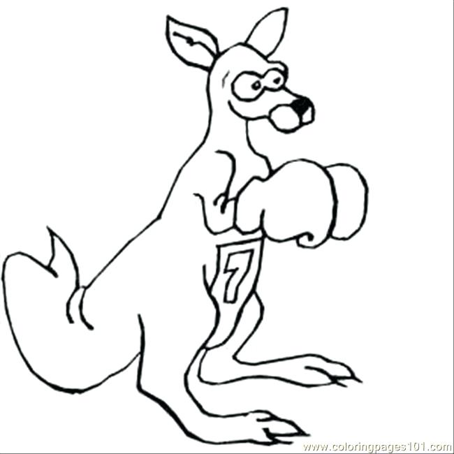 Kangaroo Coloring Pages Printable Clip Arts Related To Print Tree 650x650 Kangaroo Coloring Pages Printable Clip Arts Related To Print Tree