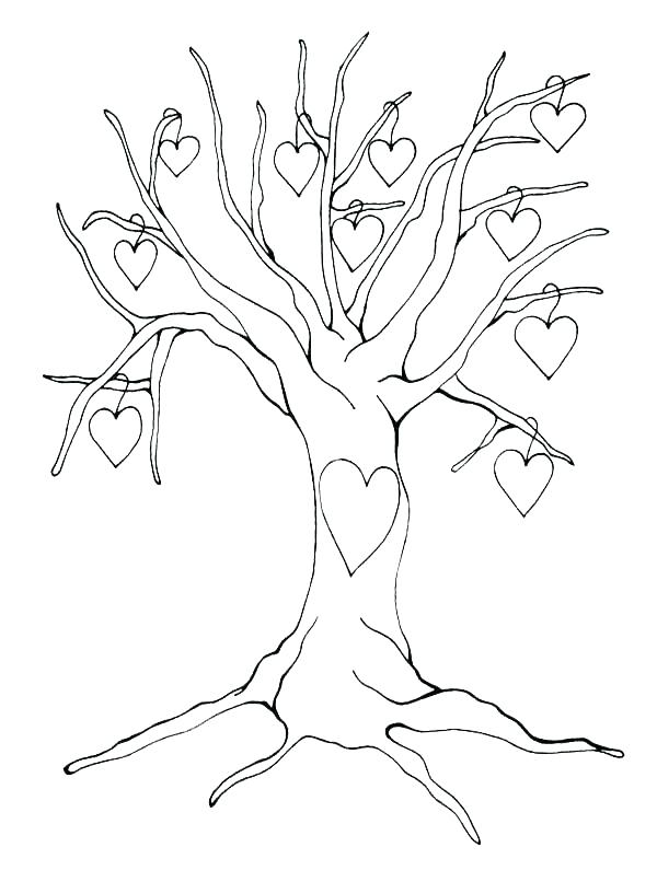 Tree Of Life Coloring Pages 600x806 Tree Of Life Coloring Pages