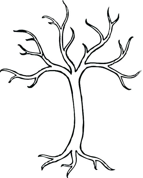Bare Tree Coloring Page Bare Tree Coloring Sheet Bare Tree Trunk 500x625 Bare Tree Coloring Page Bare Tree Coloring Sheet Bare Tree Trunk
