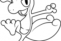 Pig Face Coloring Page 210x140 Pig Face Coloring Page