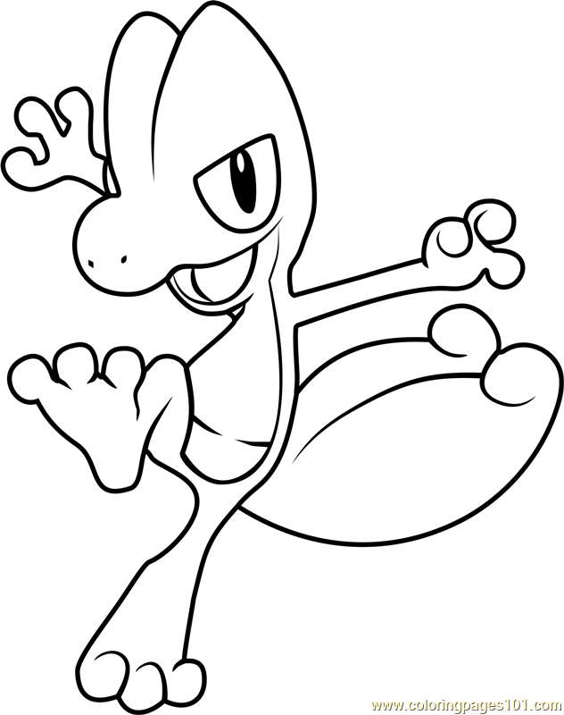 Treecko Pokemon Coloring Page 632x800 Treecko Pokemon Coloring Page