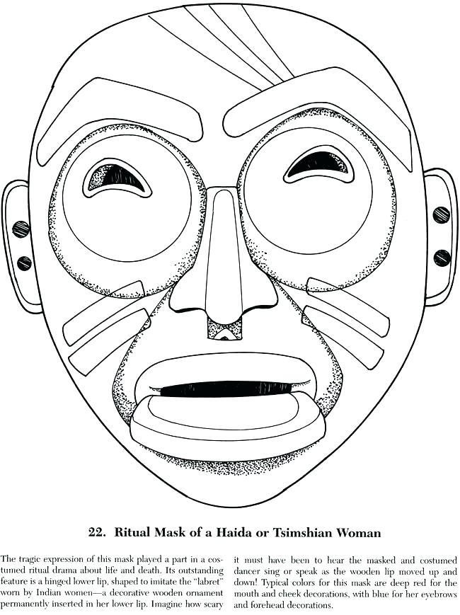 African Mask Coloring Pages Mask Coloring Pages Coloring Pages 650x869 African Mask Coloring Pages Mask Coloring Pages Coloring Pages
