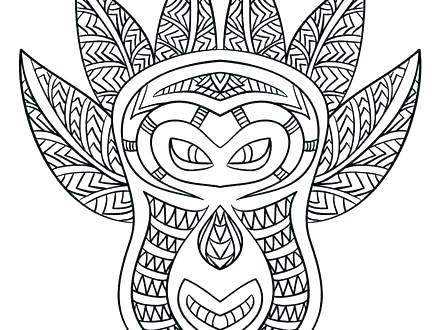 African Masks Coloring Pages Amazing Masks Coloring Pages Free 440x330 African Masks Coloring Pages Amazing Masks Coloring Pages Free