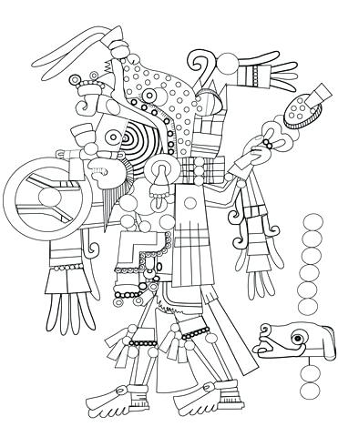 Aztec Coloring Pages Click To See Printable Version Of Art 371x480 Aztec Coloring Pages Click To See Printable Version Of Art