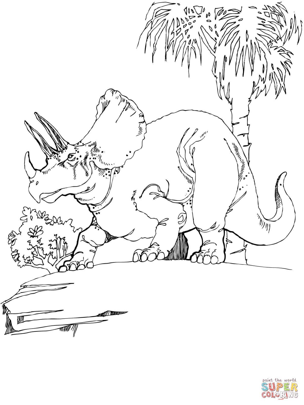 Triceratops Coloring Page Free Printable Coloring Pages 1200x1600 Triceratops Coloring Page Free Printable Coloring Pages