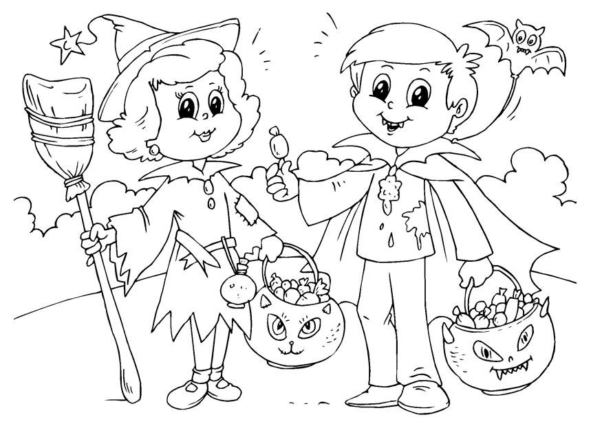 Trick Or Treat Coloring Pages Trick Or Treat Coloring Page 875x620 Trick Or Treat Coloring Pages Trick Or Treat Coloring Page