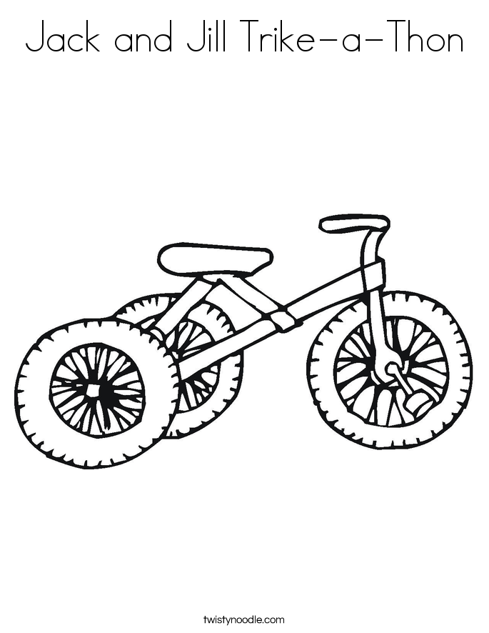 685x886 Jack And Jill Trike A Thon Coloring Page