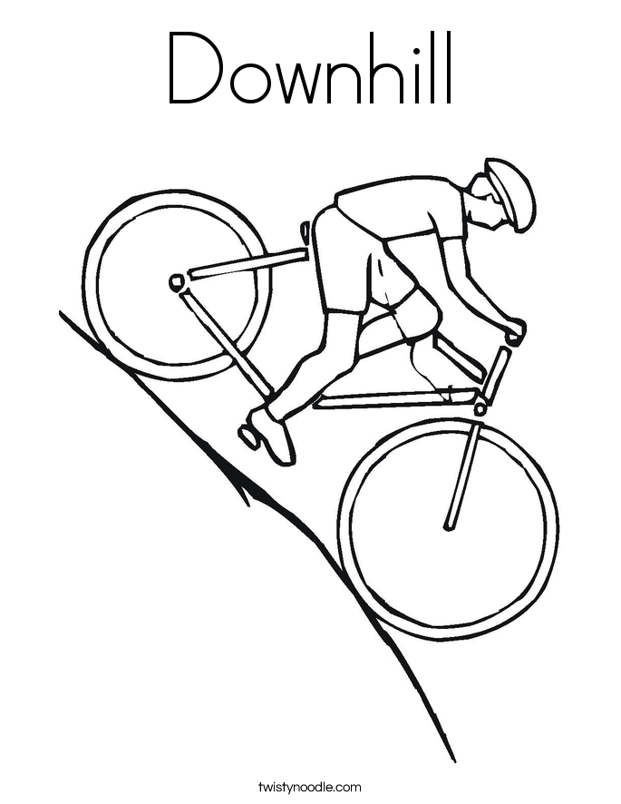 685x886 Tricycle Coloring Page