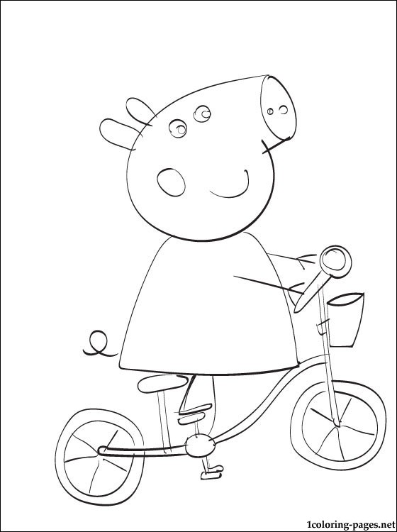 560x750 Coloring Page Peppa Pig Colouring