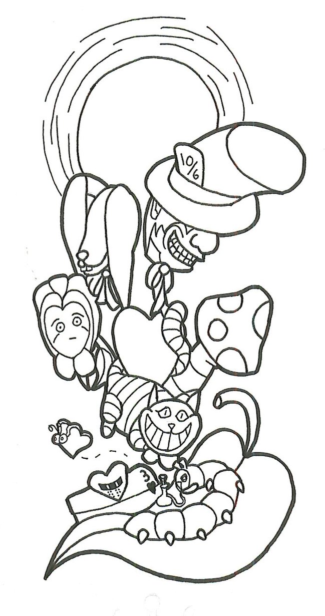 Alice In Wonderland Coloring Pages On Cheshire Cat 649x1230 Alice In Wonderland Coloring Pages On Cheshire Cat