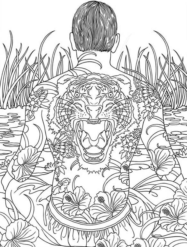 Japanese Yakuza Trippy Coloring Pages Batch Coloring 600x794 Japanese Yakuza Trippy Coloring Pages Batch Coloring