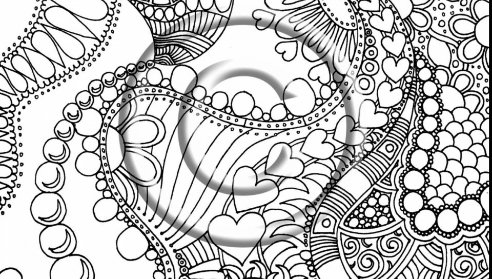 Psychedelic Coloring Pages For Adults Artistic Printable Adult 960x544 Psychedelic Coloring Pages For Adults Artistic Printable Adult