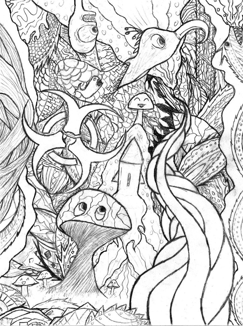 Psychedelic Coloring Pages To Download And Print For Adult 772x1036 Psychedelic Coloring Pages To Download And Print For Adult
