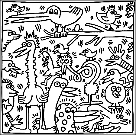 Trippy Coloring Pages Printable For Adults 450x447 Trippy Coloring Pages Printable For Adults