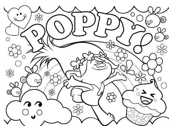 Poppy Troll Coloring Page Free Trolls Pages And Guy Diamond 550x409 Poppy Troll Coloring Page Free Trolls Pages And Guy Diamond