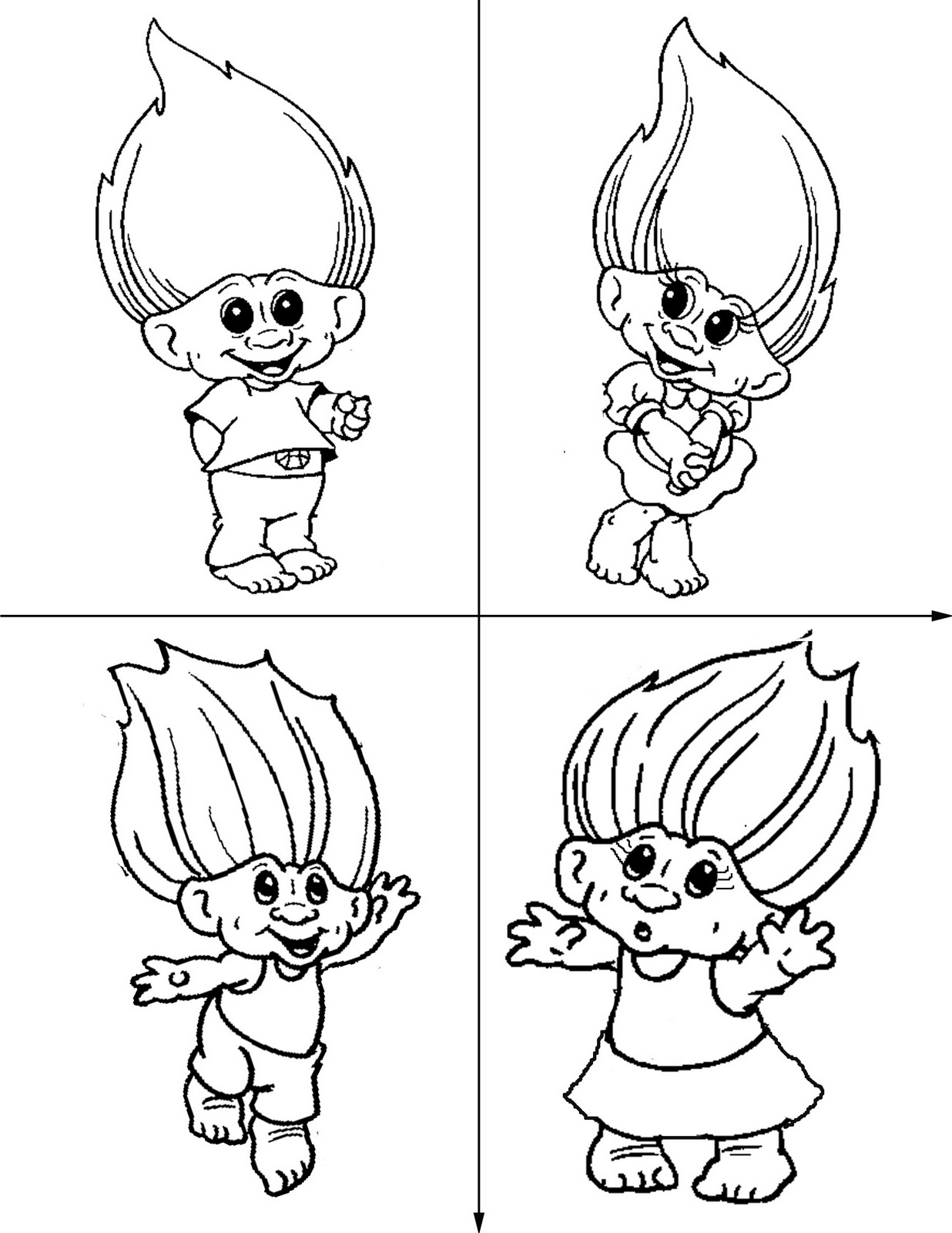 Cute Troll Clipart Black And White 1236x1600 Cute Troll Clipart Black And White