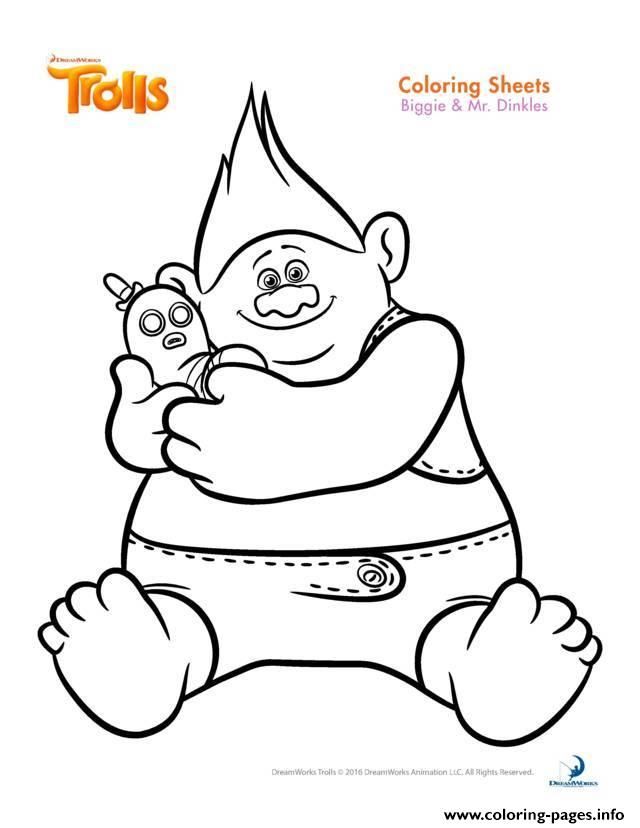 Print Biggie And Mr Dinkles Trolls Coloring Pages Emilia 5th 640x828 Print Biggie And Mr Dinkles Trolls Coloring Pages Emilia 5th