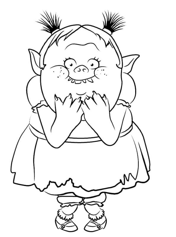 Kids N 26 Coloring Pages Of Trolls 595x800 Kids N 26 Coloring Pages Of Trolls