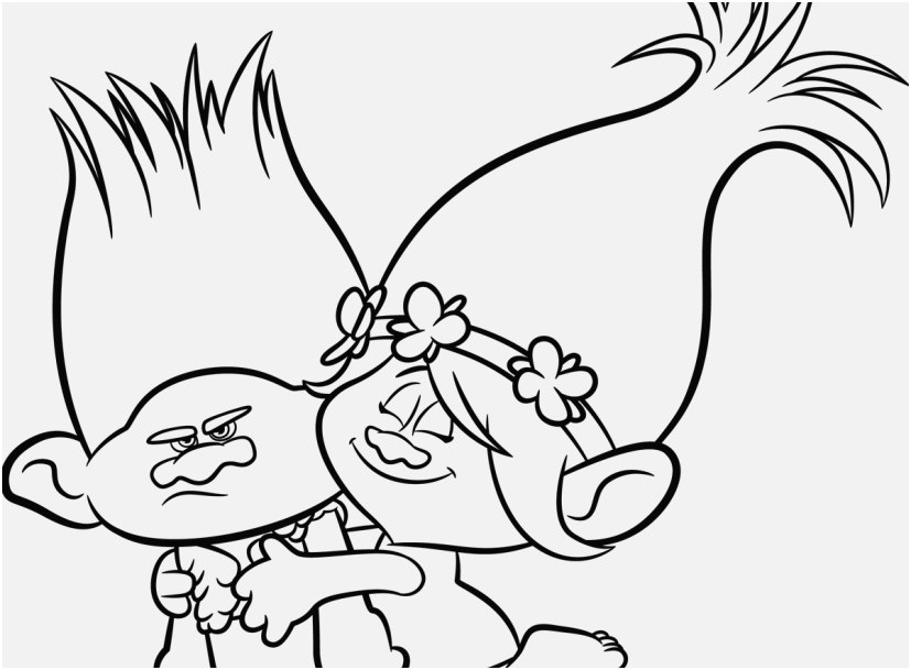 The Superior View Trolls Coloring Pages Great 827x609 The Superior View Trolls Coloring Pages Great