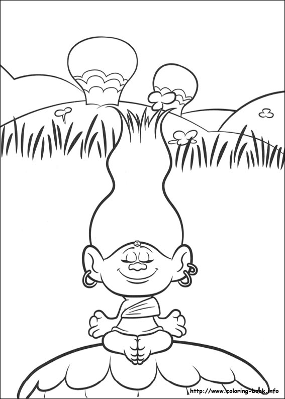Trolls Coloring Pages On Coloring 567x794 Trolls Coloring Pages On Coloring
