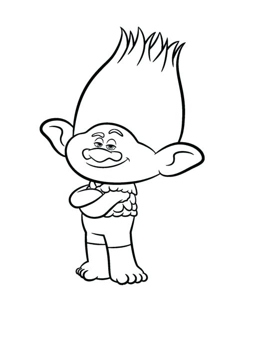 Trolls Coloring Pages Troll Coloring Pages To Print And Trolls 519x700 Trolls Coloring Pages Troll Coloring Pages To Print And Trolls