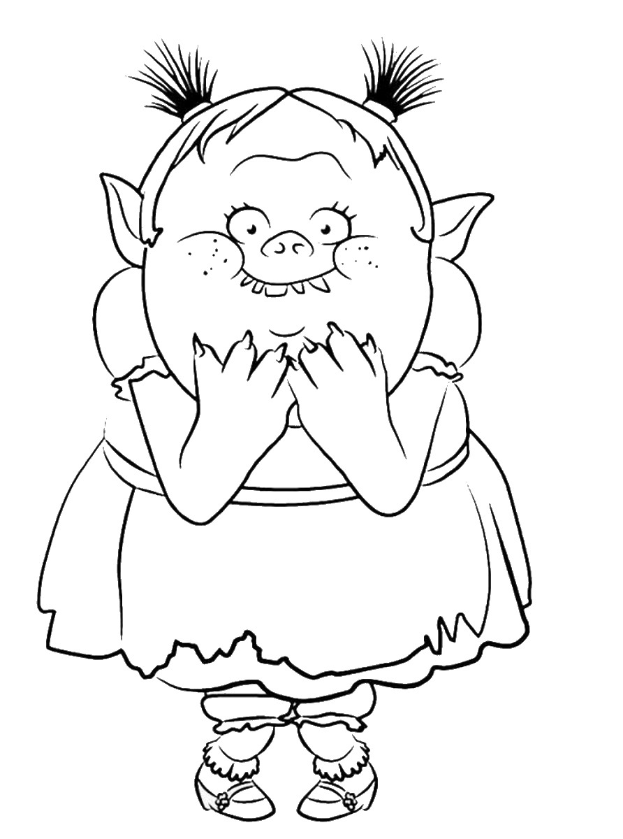 Trolls Movie Coloring4 892x1200 Trolls Movie Coloring4