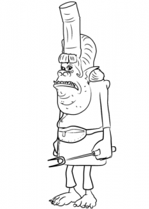 Marvelous Ideas Trolls Movie Coloring Pages Chef From Trolls Movie 214x300 Marvelous Ideas Trolls Movie Coloring Pages Chef From Trolls Movie