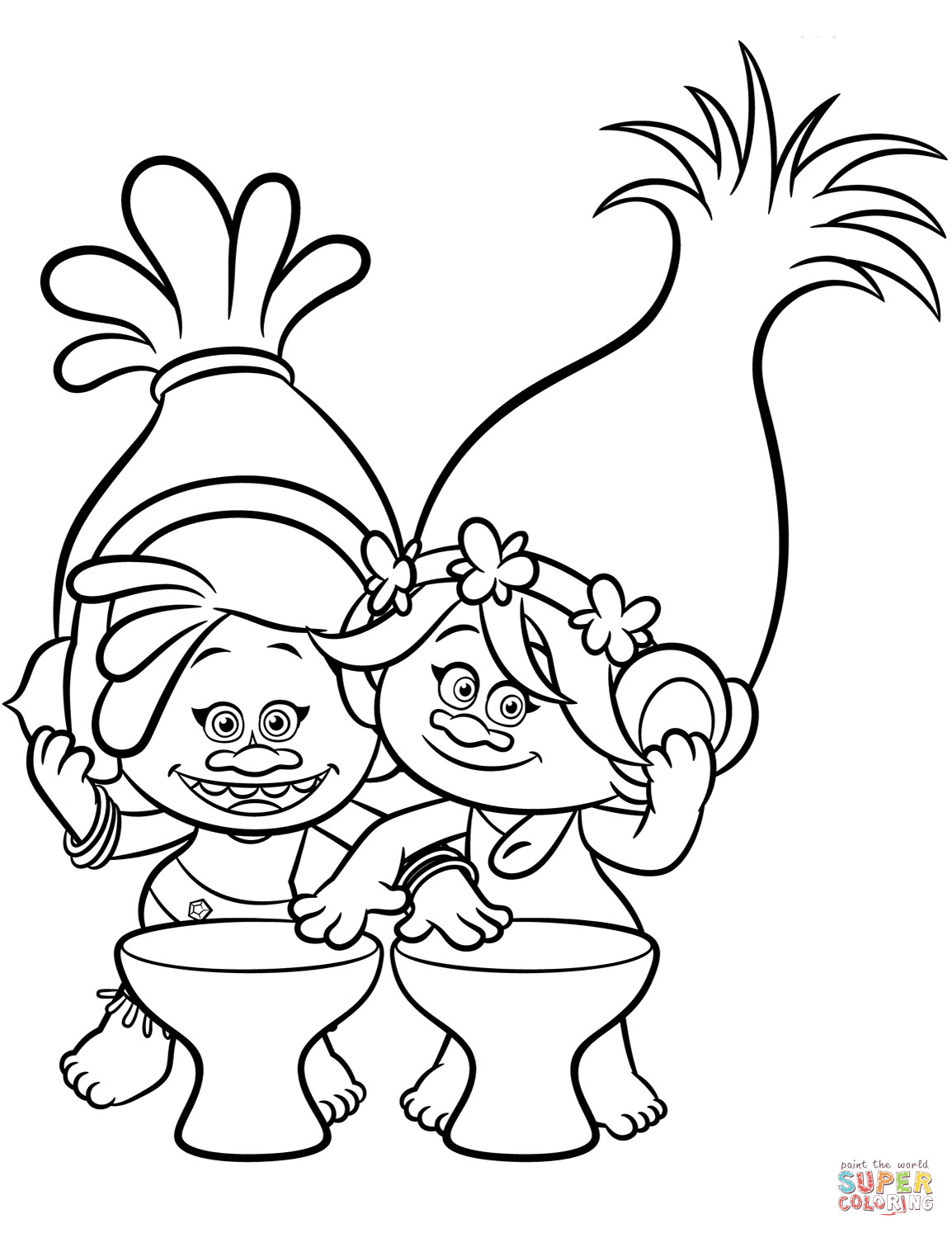 30 Printable Trolls Movie Coloring Pages Unbelievable Free Troll 1154x1494 30 Printable Trolls Movie Coloring Pages Unbelievable Free Troll