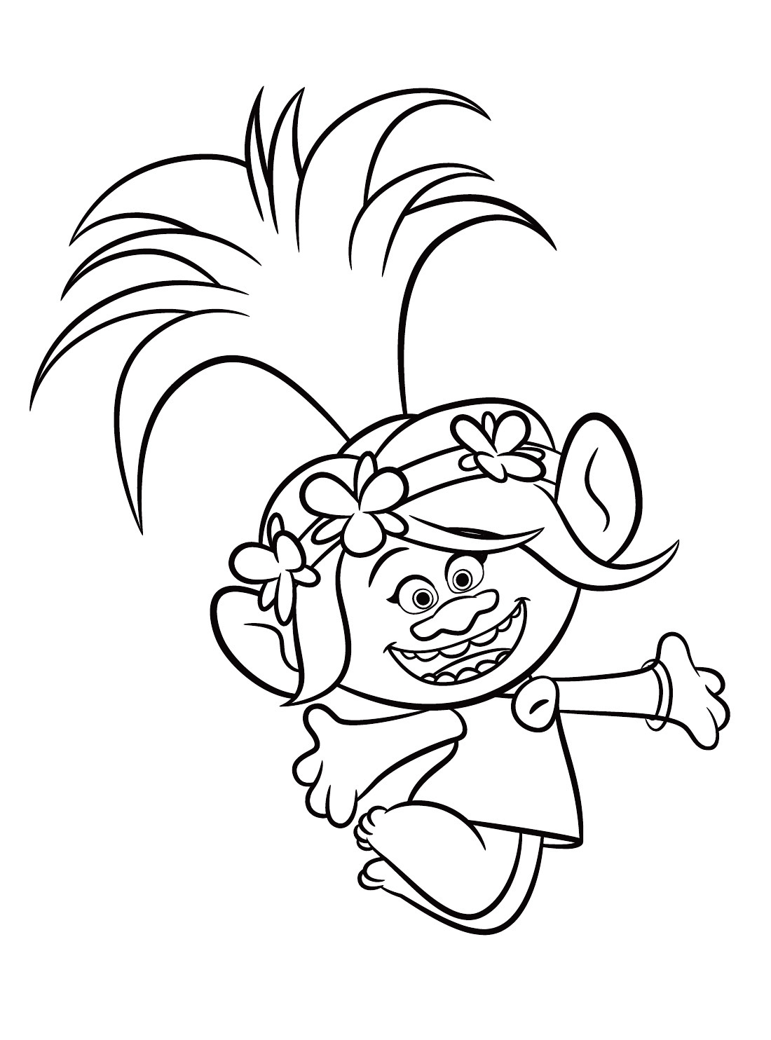 1100x1484 New Free Disney Trolls Printable Coloring Pages Design Printable