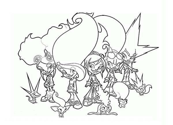 Trollz And Their Cute Pets Coloring Pages Best Place To Color 600x432 Trollz And Their Cute Pets Coloring Pages Best Place To Color