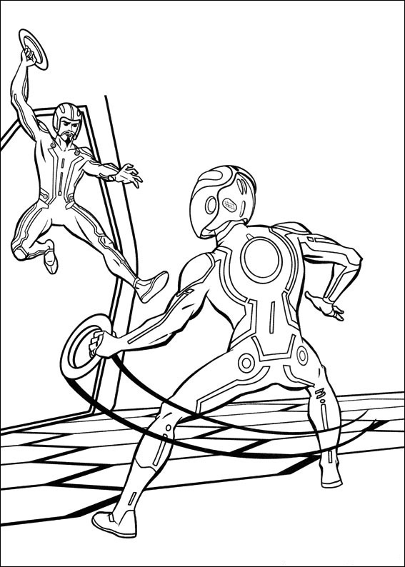 Tron Coloring Pages For Kids Movies And Tv Show Coloring Pages 567x794 Tron Coloring Pages For Kids Movies And Tv Show Coloring Pages