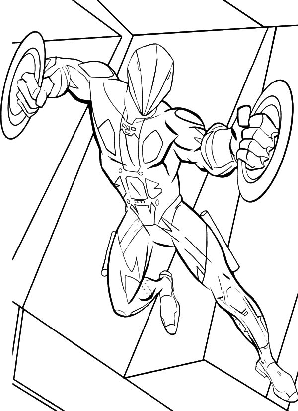 Tron Double Blade Enemy Weapon Coloring Pages Color Luna 600x827 Tron Double Blade Enemy Weapon Coloring Pages Color Luna