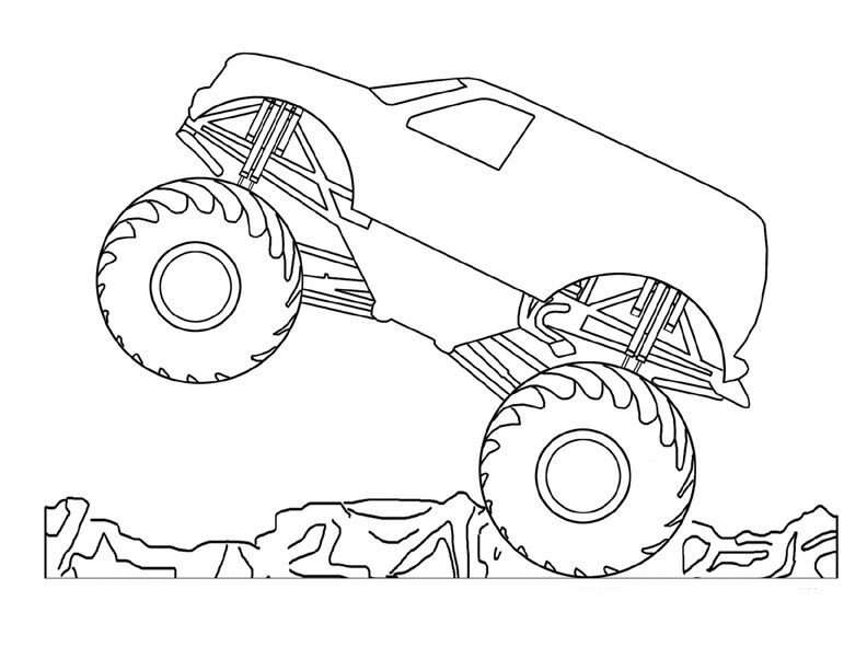 Free Printable Monster Truck Coloring Pages For Kids Monster 792x612 Free Printable Monster Truck Coloring Pages For Kids Monster