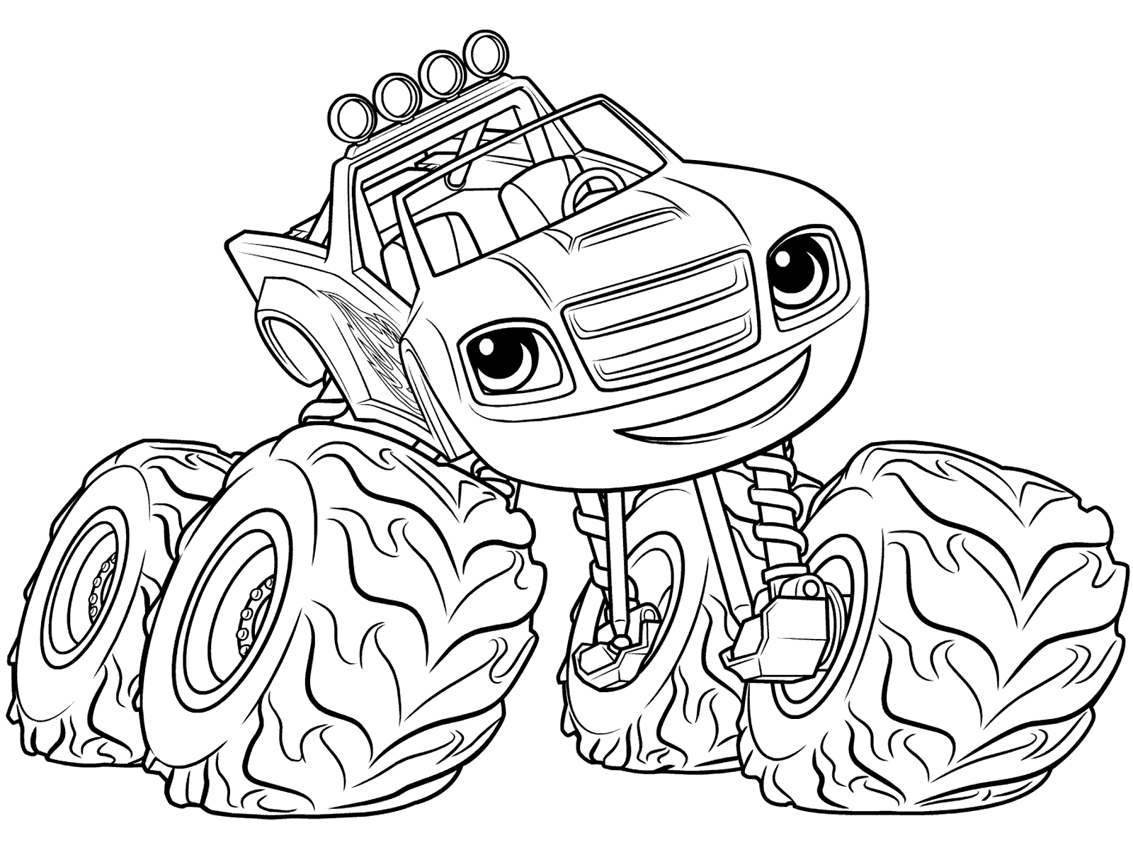 Printable Blaze Monster Truck Coloring Pages 1600x1200 Printable Blaze Monster Truck Coloring Pages