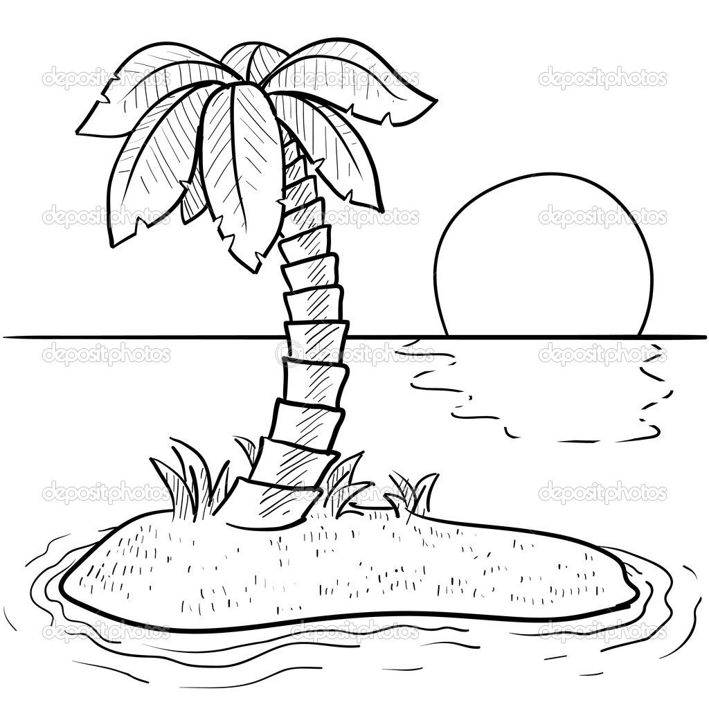 Island Coloring Pages Tropical Island Coloring Pages Applique 1024x1024 Island Coloring Pages Tropical Island Coloring Pages Applique