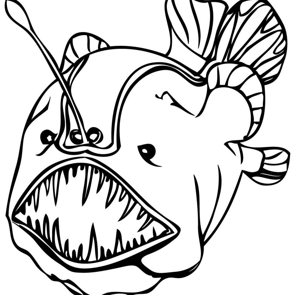 1024x1024 Tropical Fish Coloring Pages Coloring Page Fish Unique Tropical