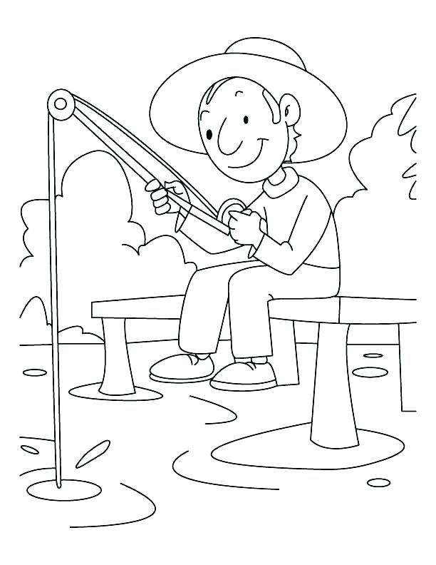Fishing Coloring Pages Trout Coloring Book Free Online Printable 612x792 Fishing Coloring Pages Trout Coloring Book Free Online Printable