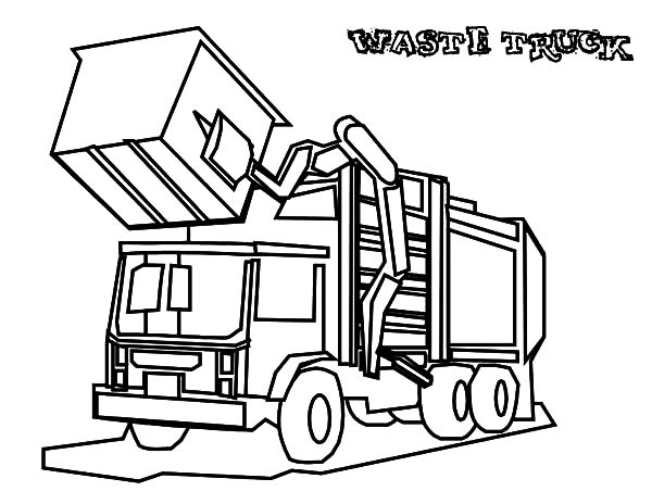 Bold Idea Garbage Truck Coloring Page Good Dump Pages 63 In Line 600x464 Bold Idea Garbage Truck Coloring Page Good Dump Pages 63 In Line
