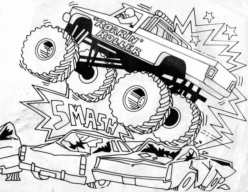 Adult Coloring Pages Trucks Photos Bigfoot Monster Truck Coloring 800x620 Adult Coloring Pages Trucks Photos Bigfoot Monster Truck Coloring