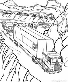 236x282 Tow Truck Coloring Page Trucks Tow Truck, Color