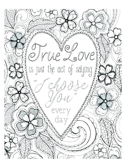 True Love Coloring Pages at GetColorings.com | Free printable colorings ...