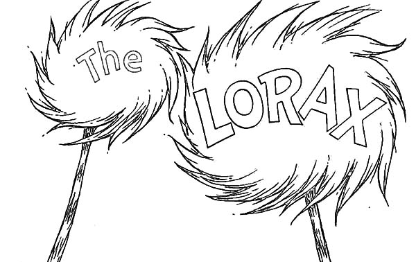 600x378 The Lorax Try To Protect Truffula Tree Coloring Pages The Lorax