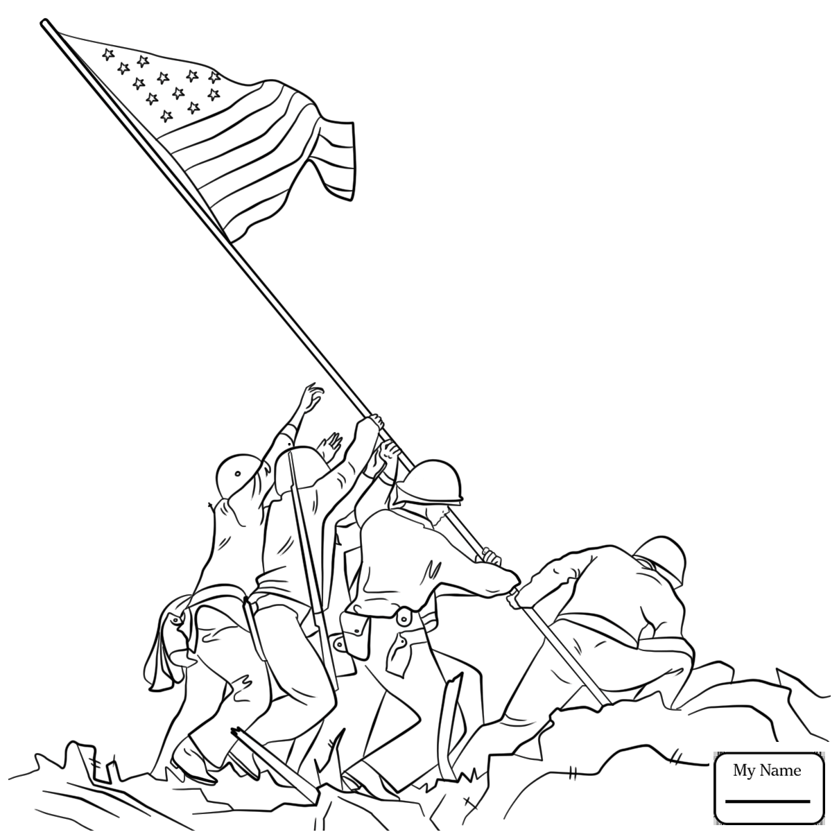 1210x1210 Fashionable Idea Veterans Day Coloring Pages Holidays Man
