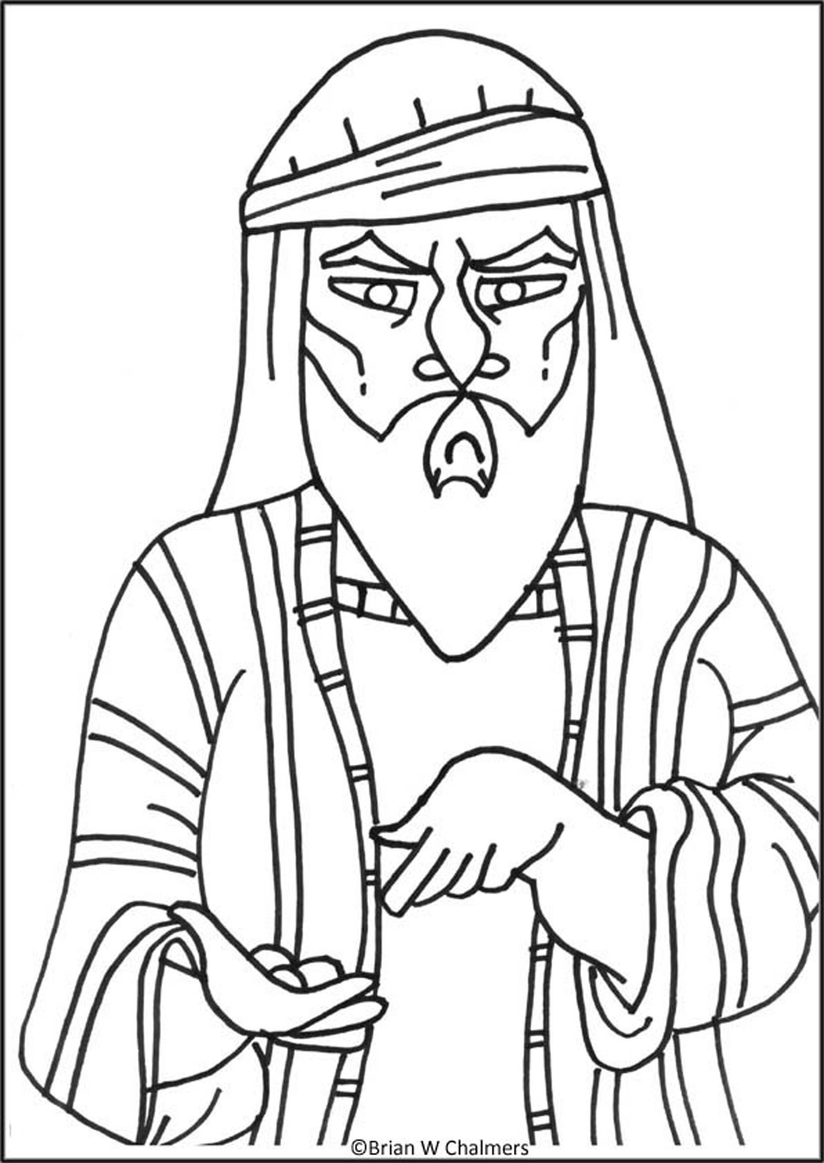 1656x2339 The Truth About Pharisee And Tax Collector Coloring Page Free