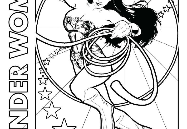 786x544 Free Printable Superhero Colouring Sheets Wonder Woman Logo