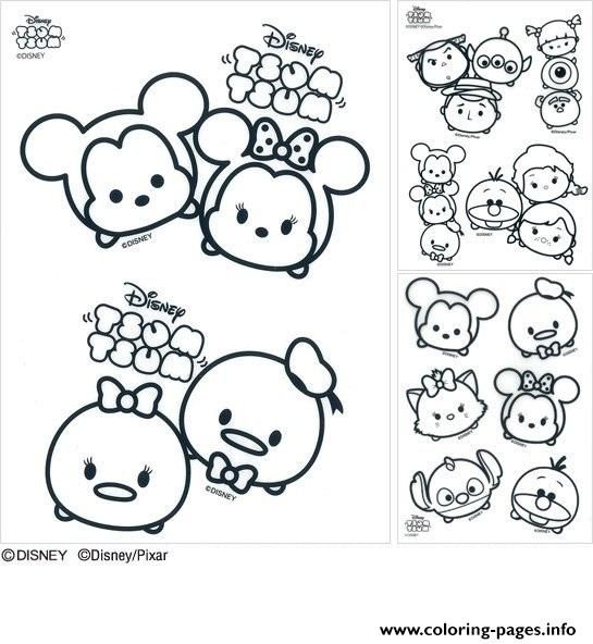 545x592 Print Disney Tsum Tsum Coloring Pages Lani Shower
