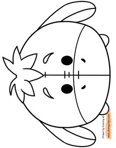 236x301 Tsum Tsum Coloring Pages On Coloring Tsum Tsum Party