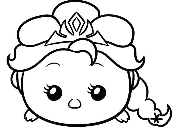567x425 Disney Tsum Tsum Coloring Pages