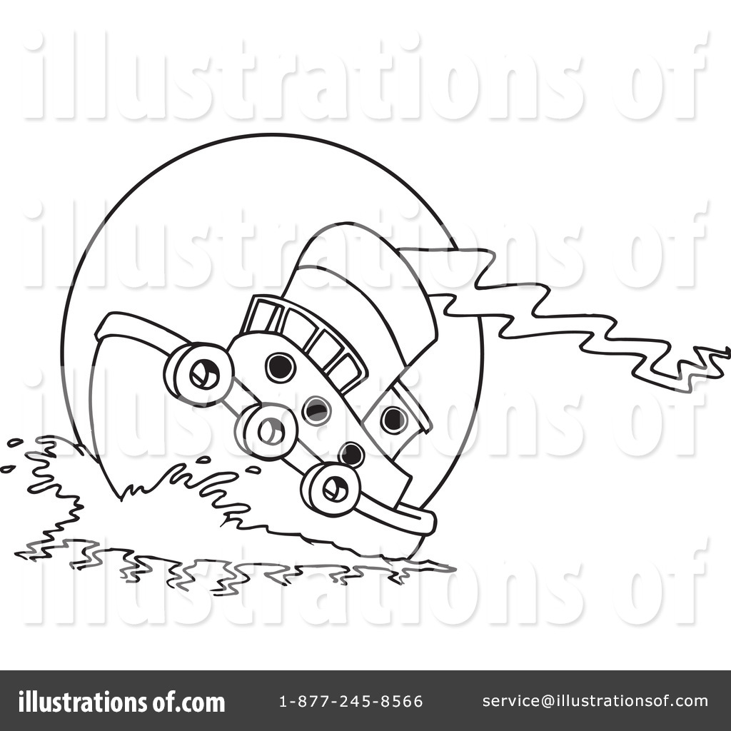 1024x1024 Portfolio Tugboat Coloring Page Pages Best Ideas For Printable