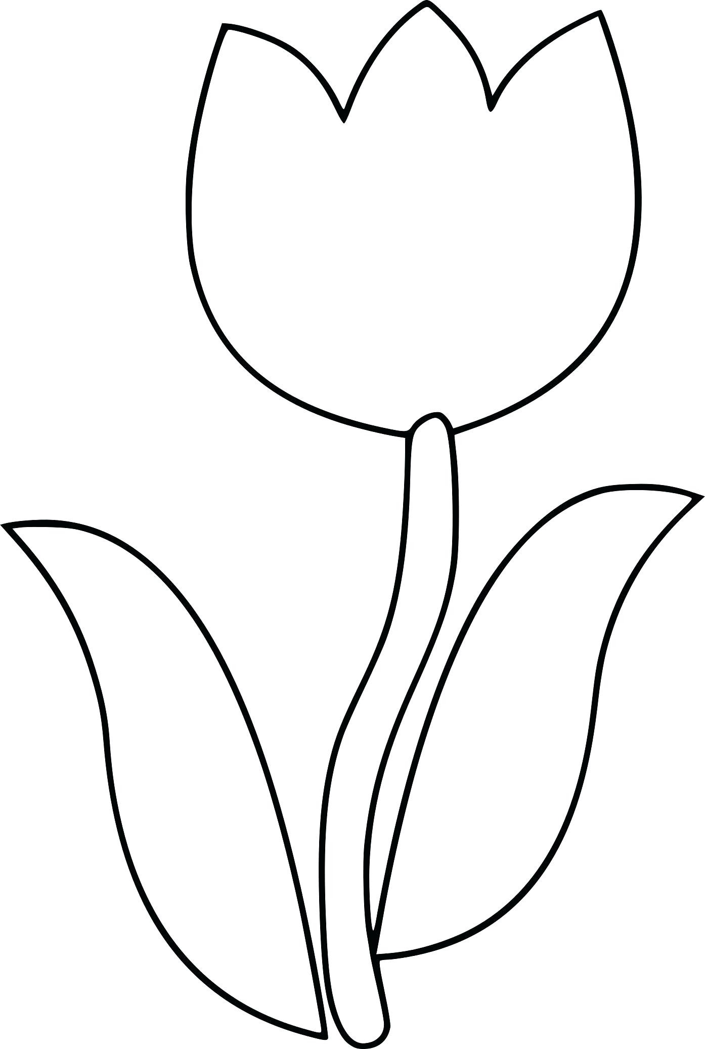 Tulip Coloring Pages at GetColorings.com | Free printable colorings ...